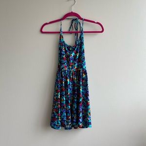 American Apparel Print Halter Dress